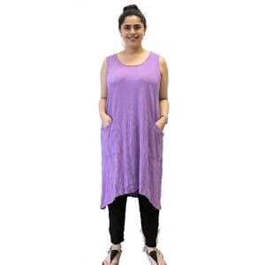 NEW CHALET ET CECI candence crinkle top in plum